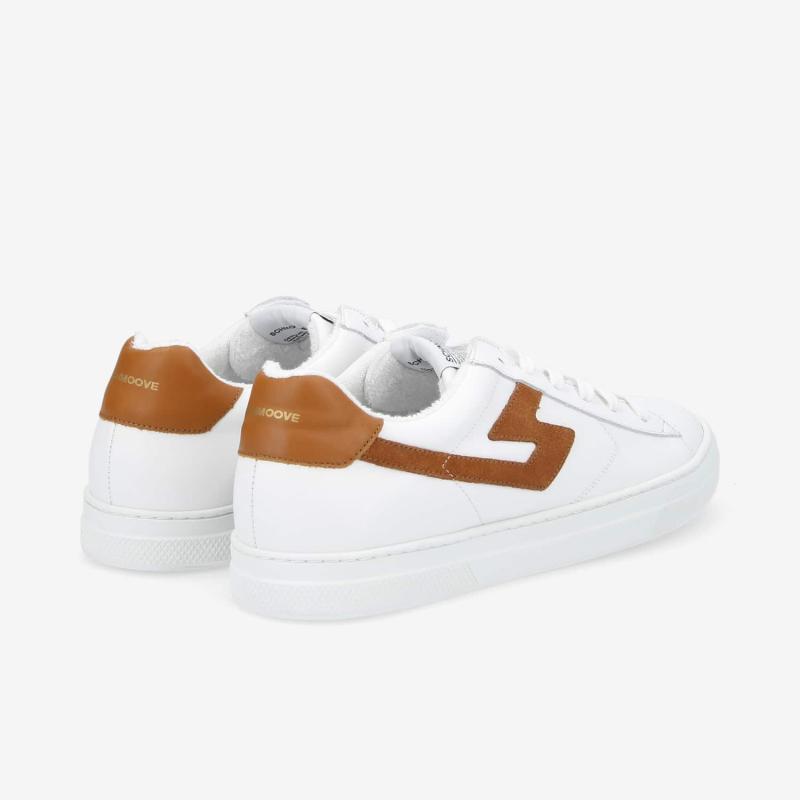 SPARK SIGNATURE M - NAPPA/SUED/OSLO - WHITE/CHESTNUT/TAN